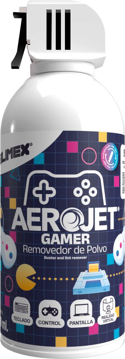 AEROJET GAMER 300 ML Mantén tus Equipos Libres de Polvo - AEROJET GAMER 300 ML Mantén tus Equipos Libres de Polvo -